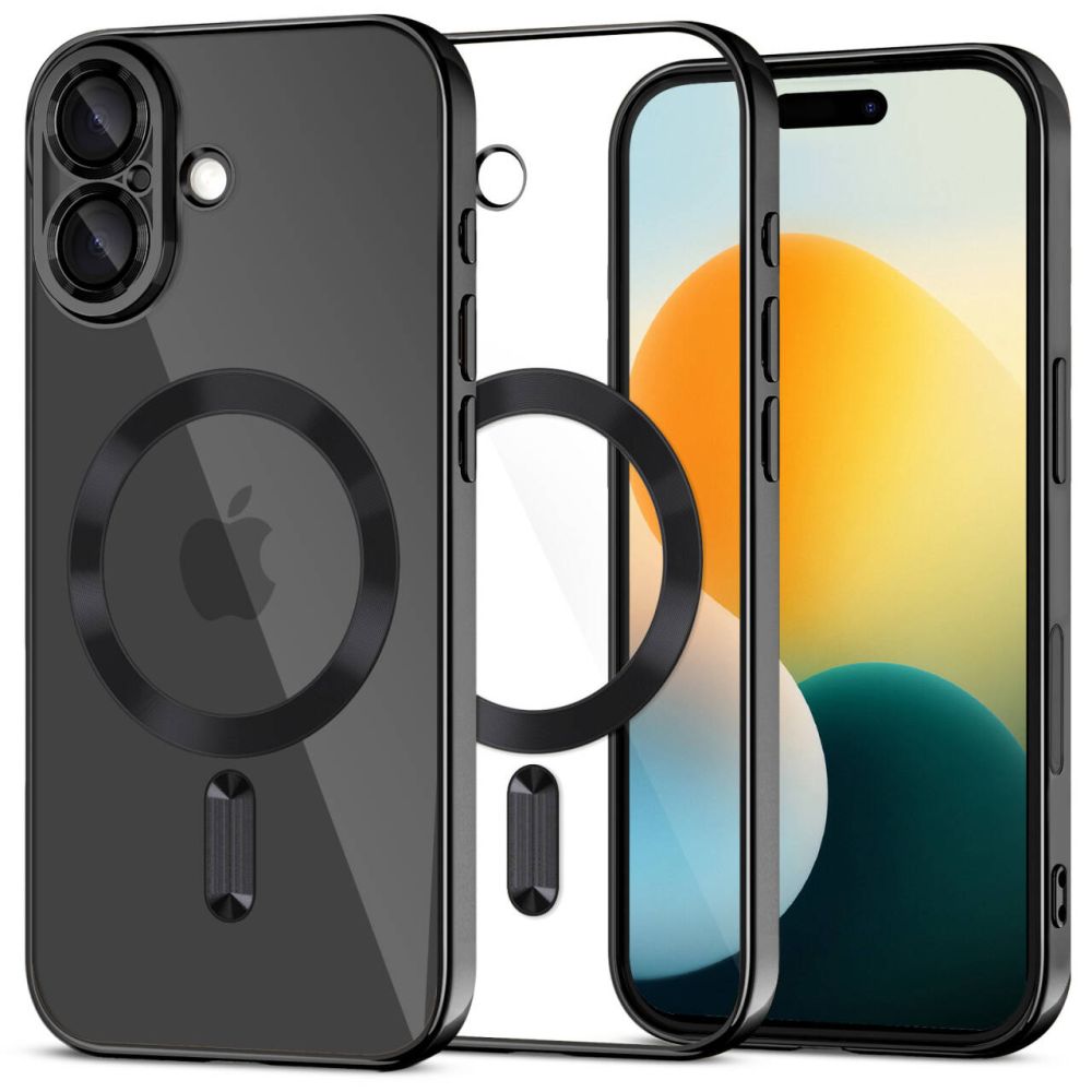 Tech-Protect Magflex MagSafe Shiny Black iPhone 17 Tok