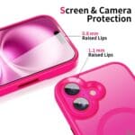Tech-Protect Magmat MagSafe Blazing Pink iPhone 16 Tok