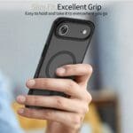 Tech-Protect Magmat MagSafe Matte Black iPhone 17 Air Tok
