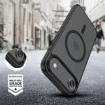 Tech-Protect Magmat MagSafe Matte Black iPhone 17 Air Tok