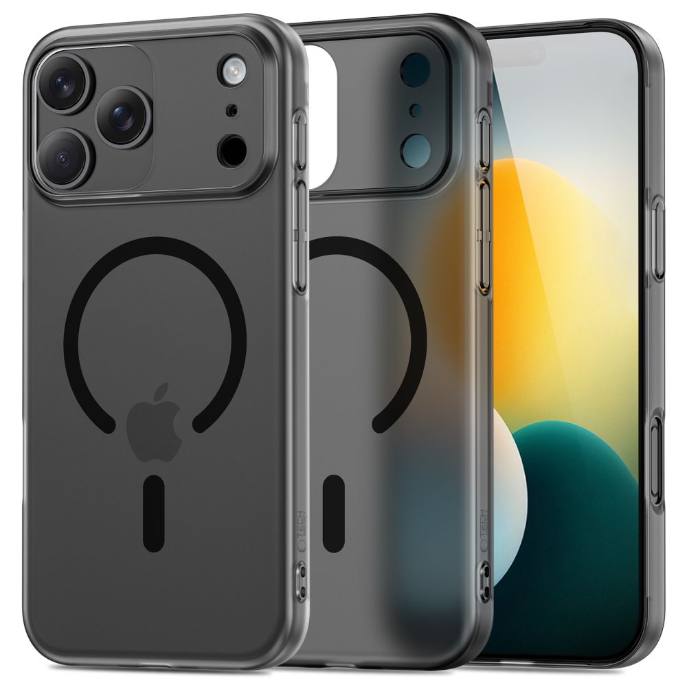 Tech-Protect Magslim MagSafe Matte/Black iPhone 17 Pro Tok