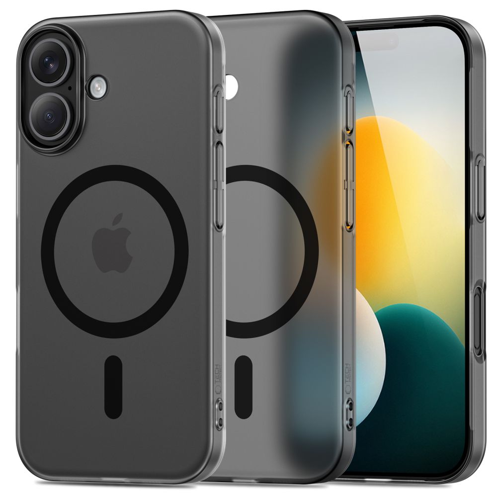 Tech-Protect Magslim MagSafe Matte/Black iPhone 17 Tok