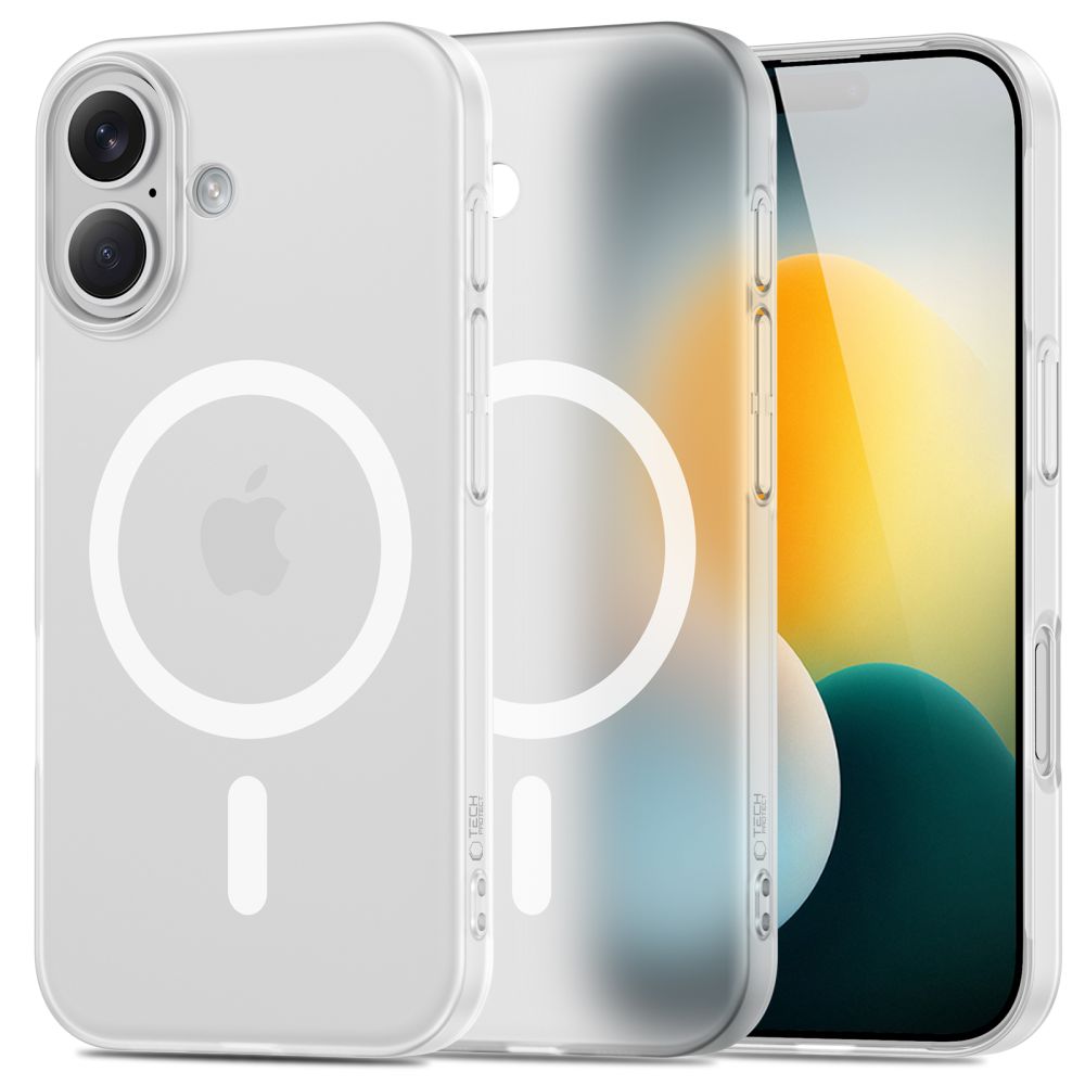 Tech-Protect Magslim MagSafe Matte/White iPhone 17 Tok