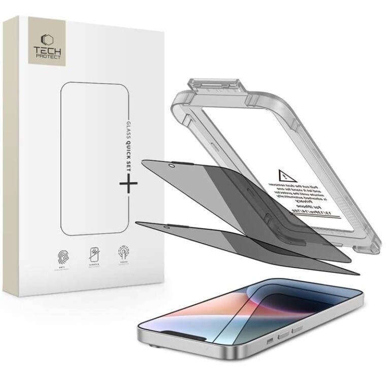 Tech-Protect Quick Set Spy+ 2-Pack Privacy iPhone 13/13 Pro/14/16e