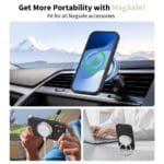 Tech-Protect Silicone MagSafe Black iPhone 17 Tok