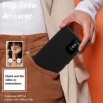 Tech-Protect Smart Wallet Matte Black Samsung Galaxy S25 Fe Tok
