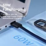 Tech-Protect Ultraboost Dna Keychain Type-C Cable Pd 60W / 3A Iron Grey