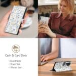 Tech-Protect Wallet Spring Flowers Samsung Galaxy A17/A26 5G Tok