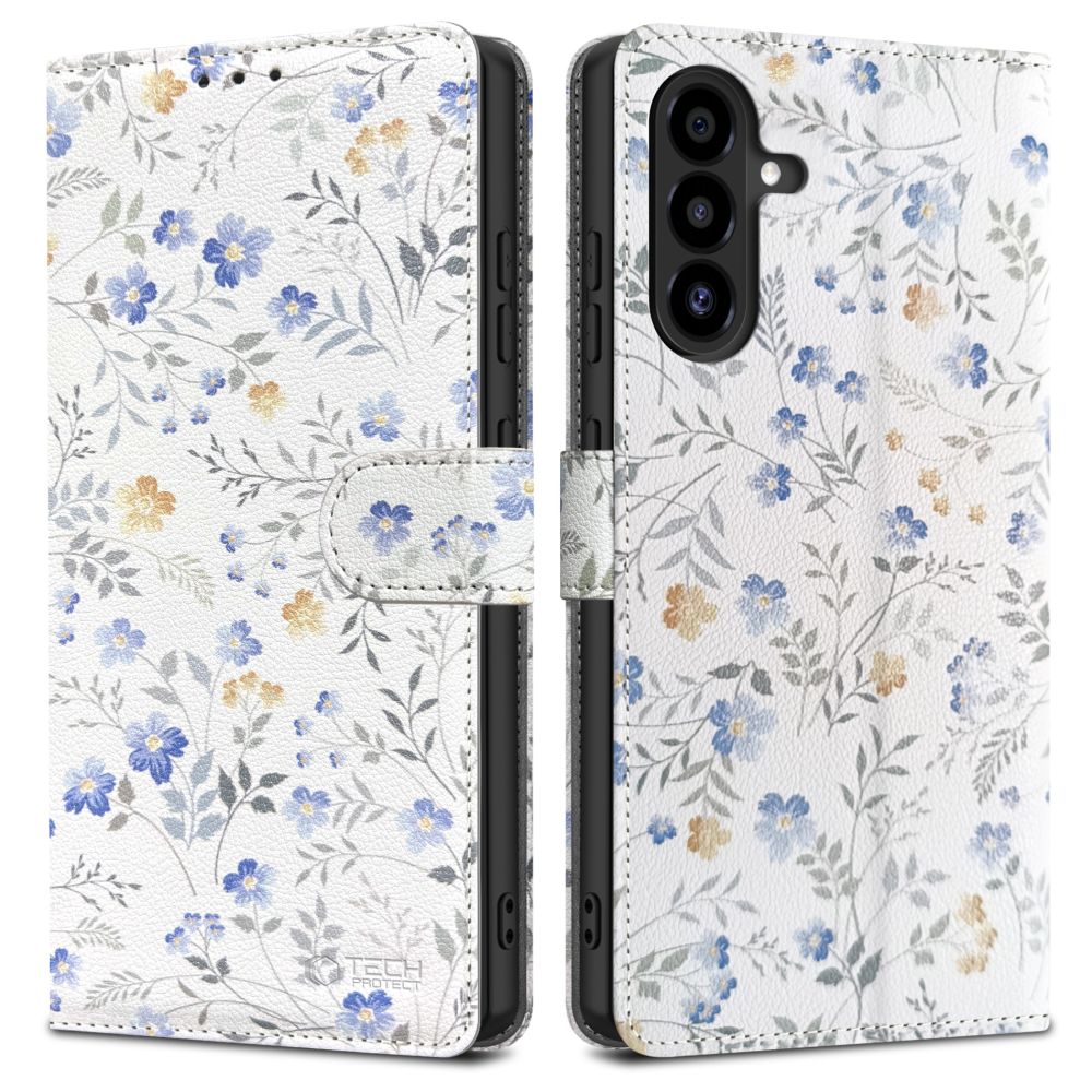 Tech-Protect Wallet Spring Flowers Samsung Galaxy A17/A26 5G Tok