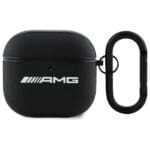 AMG AMA4SLWK Cover White Leather White Logo AirPods 4 Tok
