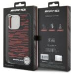 AMG AMHMP16L24SSRRK Black Hardcase Silicone Graphics MagSafe iPhone 16 Pro Tok