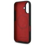 AMG AMHMP16S2SCFR Black Hardcase Checkered Flag Pattern MagSafe iPhone 16 Tok
