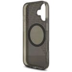 AMG Double Layer Transparent Smocked MagSafe Black iPhone 17 Tok