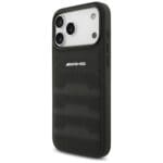 AMG Leather Debossed Lines Logo Black iPhone 17 Pro Max Tok