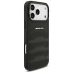 AMG Leather Debossed Lines Logo Black iPhone 17 Pro Max Tok