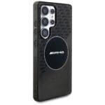 AMG Transparent Rhombs MagSafe Black Samsung Galaxy S25 Ultra Tok