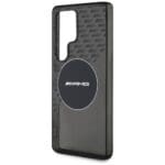 AMG Transparent Rhombs MagSafe Black Samsung Galaxy S25 Ultra Tok