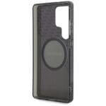 AMG Transparent Rhombs MagSafe Black Samsung Galaxy S25 Ultra Tok