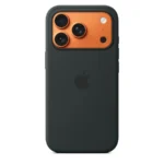 Apple MGFK4ZM/A Silicone Case with MagSafe Black iPhone 17 Pro Tok