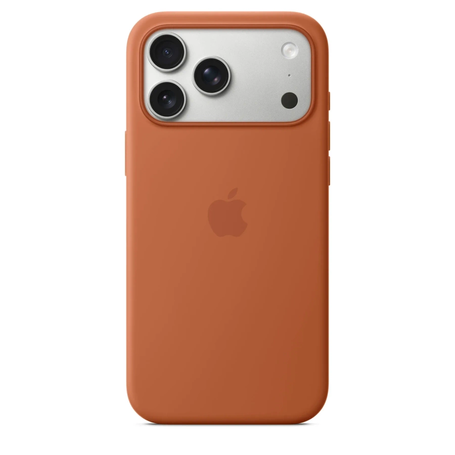 Apple MGFQ4ZM/A Silicone Case with MagSafe Terra Cotta iPhone 17 Pro Max Tok
