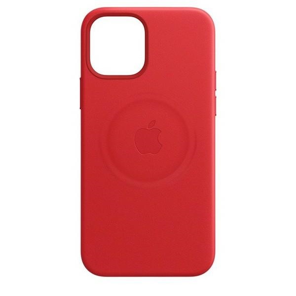 Apple MHKJ3ZM/A MagSafe Red Leather Case iPhone 12 Pro Max Tok