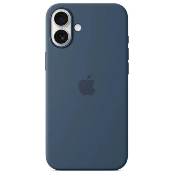 Apple MYYA3ZM/A MagSafe Navy Blue/denim Silicone Case iPhone 16 Plus Tok