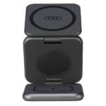 Audi 3-in-1 Wireless Charger Foldable Gray Big Logo AU-MWC3IN1-GT/D1-GY