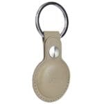 Audi Case Synthetic Leather AirTag Beige AU-ATKR-Q3/D1-BG