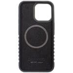 Audi Genuine Leather MagSafe Black-Red Hardcase AU-TPUPCMIP15P iPhone 15 Pro Max Tok