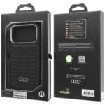 Audi GT Synthetic Leather MagSafe Black iPhone 17 Pro Tok