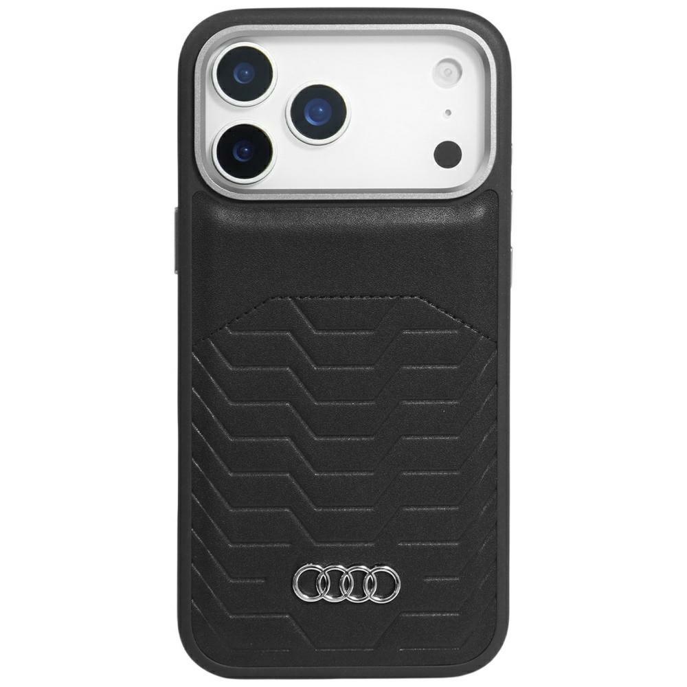 Audi GT Synthetic Leather MagSafe Black iPhone 17 Pro Tok