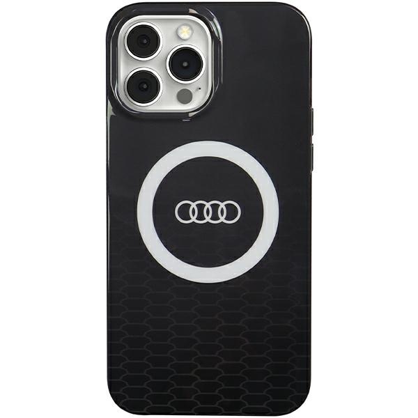 Audi IML Big Logo MagSafe Black Hardcase AU-IMLMIP13PM-Q5/D2-BK iPhone 13 Pro Max Tok