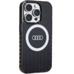 Audi IML Big Logo MagSafe Black Hardcase AU-IMLMIP14P-Q5/D2-BK iPhone 14 Pro Tok