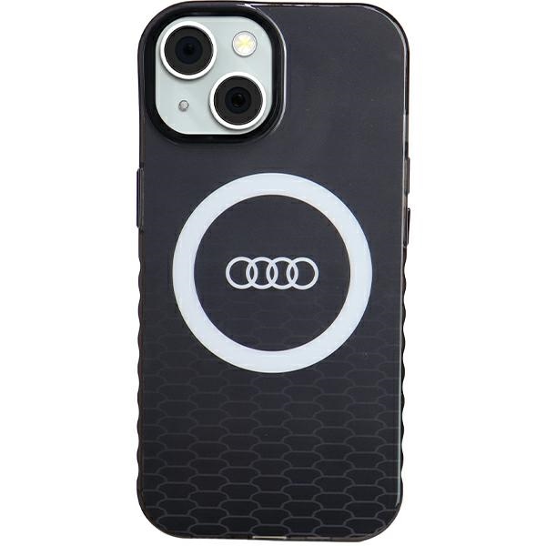 Audi IML Big Logo MagSafe Black Hardcase AU-IMLMIP15-Q5/D2-BK iPhone 13/14/15 Tok