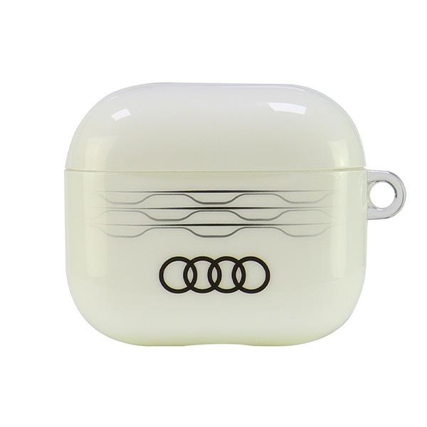 Audi IML Geometric Pattern Cover White AU-IMLAP3-A6/D3-WE AirPods 3 Tok