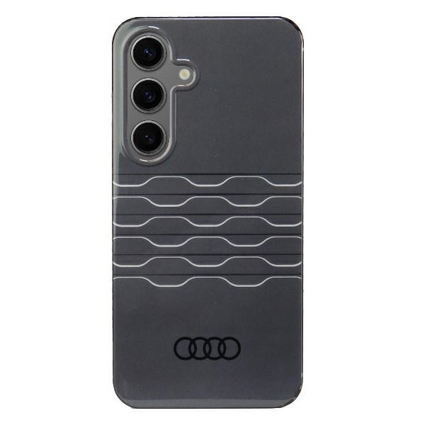 Audi IML Geometric Pattern S921 Black Hardcase AU-IML-A6/D3-BK Samsung Galaxy S24 Tok