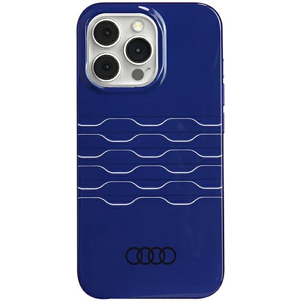 Audi IML MagSafe Navy Blue Hardcase AU-IMLMIP13P-A6/D3-BE iPhone 13/13 Pro Tok