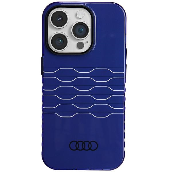 Audi IML MagSafe Navy Blue Hardcase AU-IMLMIP14P-A6/D3-BE iPhone 14 Pro Tok