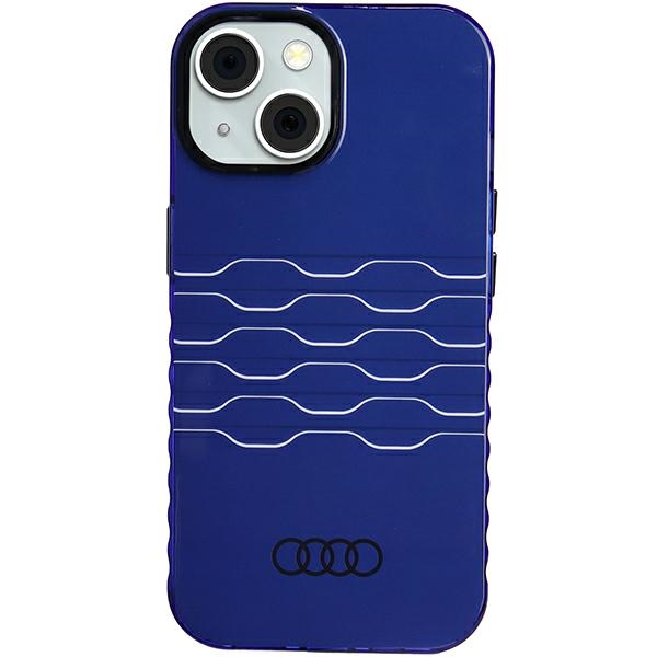 Audi IML MagSafe Navy Blue Hardcase AU-IMLMIP15-A6/D3-BE iPhone 13/14/15 Tok