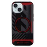 Audi IML Sport MagSafe Black Hardcase AU-IMLMIP15M-RSQ/D2-BK iPhone 14 Plus/15 Plus Tok