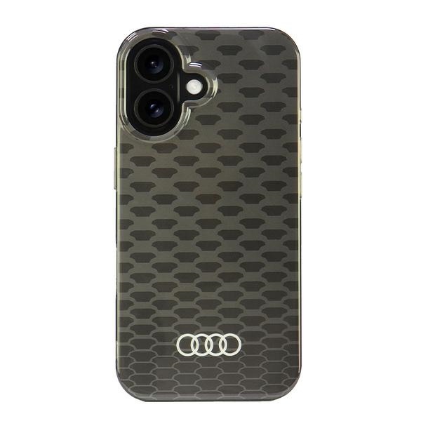 Audi IML Stitching Pattern MagSafe Black Hardcase AU-IMLMIP16-Q5/D3-BK iPhone 16 Tok