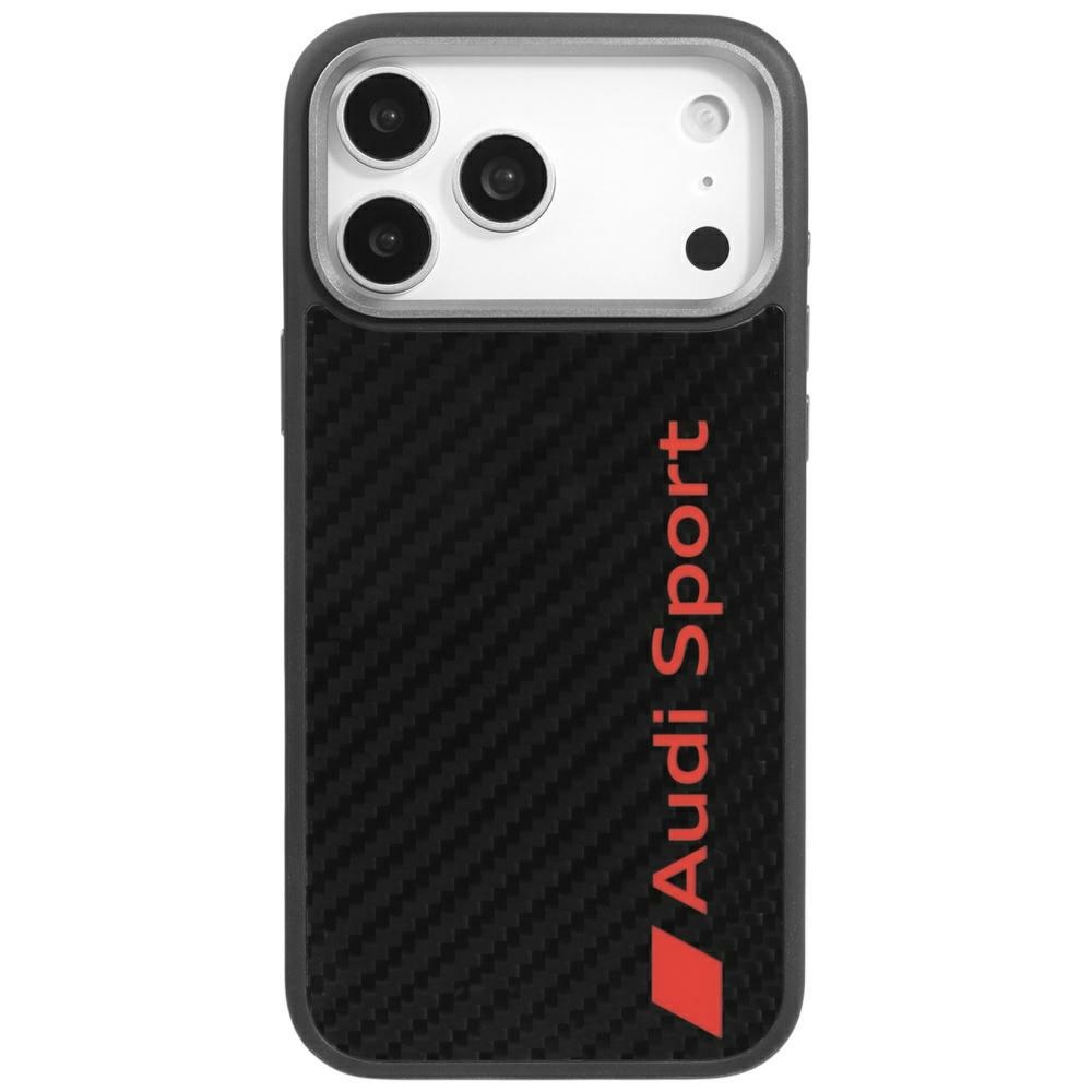 Audi R8 Carbon Fiber MagSafe Black iPhone 17 Pro Max Tok