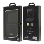 Audi Synthetic Leather MagSafe F741 Black Hardcase AU-TPUPCFlip6-Q5/D1-BK Samsung Galaxy Z Flip 6 Tok