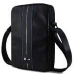 BMW Bag BMTB10COMSCAKL 10" Black Carbon Blue Stripes