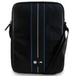 BMW Bag BMTB10COMSCAKL 10" Black Carbon Blue Stripes