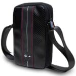 BMW Bag BMTB10COMSCAKR 10" Black Carbon Red Stripes