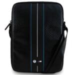 BMW Bag BMTB8COMSCAKL 8" Black Carbon Blue Stripes
