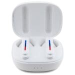 BMW Bluetooth Headphones BMBEMIATP20LOH TWS + Docking Station White Printed Logos