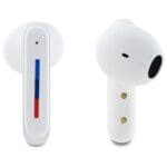 BMW Bluetooth Headphones BMBEMIATP20LOH TWS + Docking Station White Printed Logos