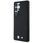BMW Leather Carbon MagSafe Black Samsung Galaxy S25 Ultra Tok